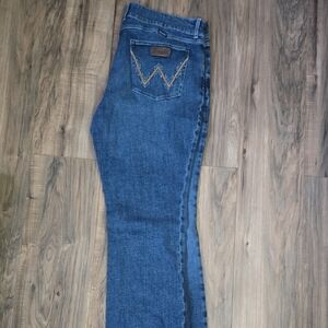 Wrangler Women's Dark Blue Boot Cut Jeans